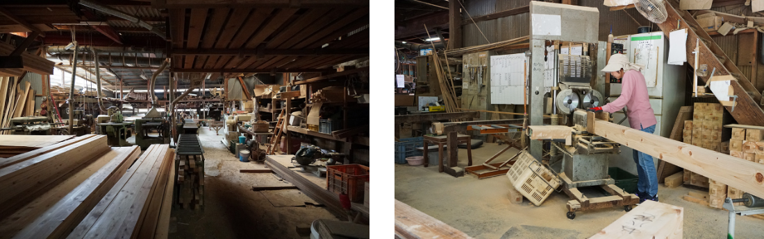 プレカット工場