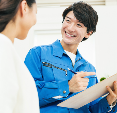 自社一貫で、お客様のお困りごとにこたえる
