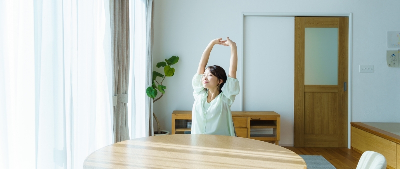 女性設計士・女性コーディネーターが考えたリビング内観写真