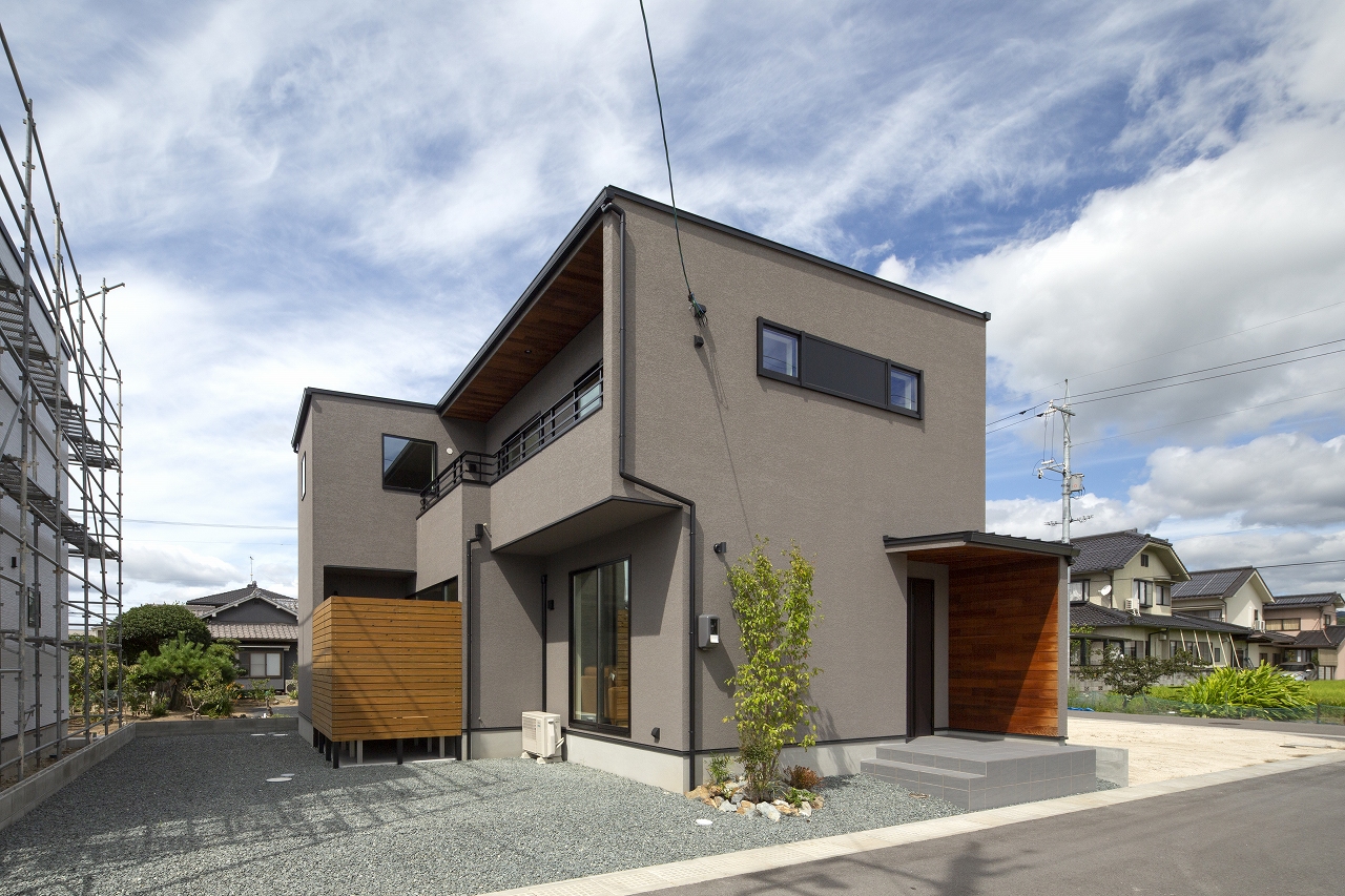33坪の広がりのある家の appearance