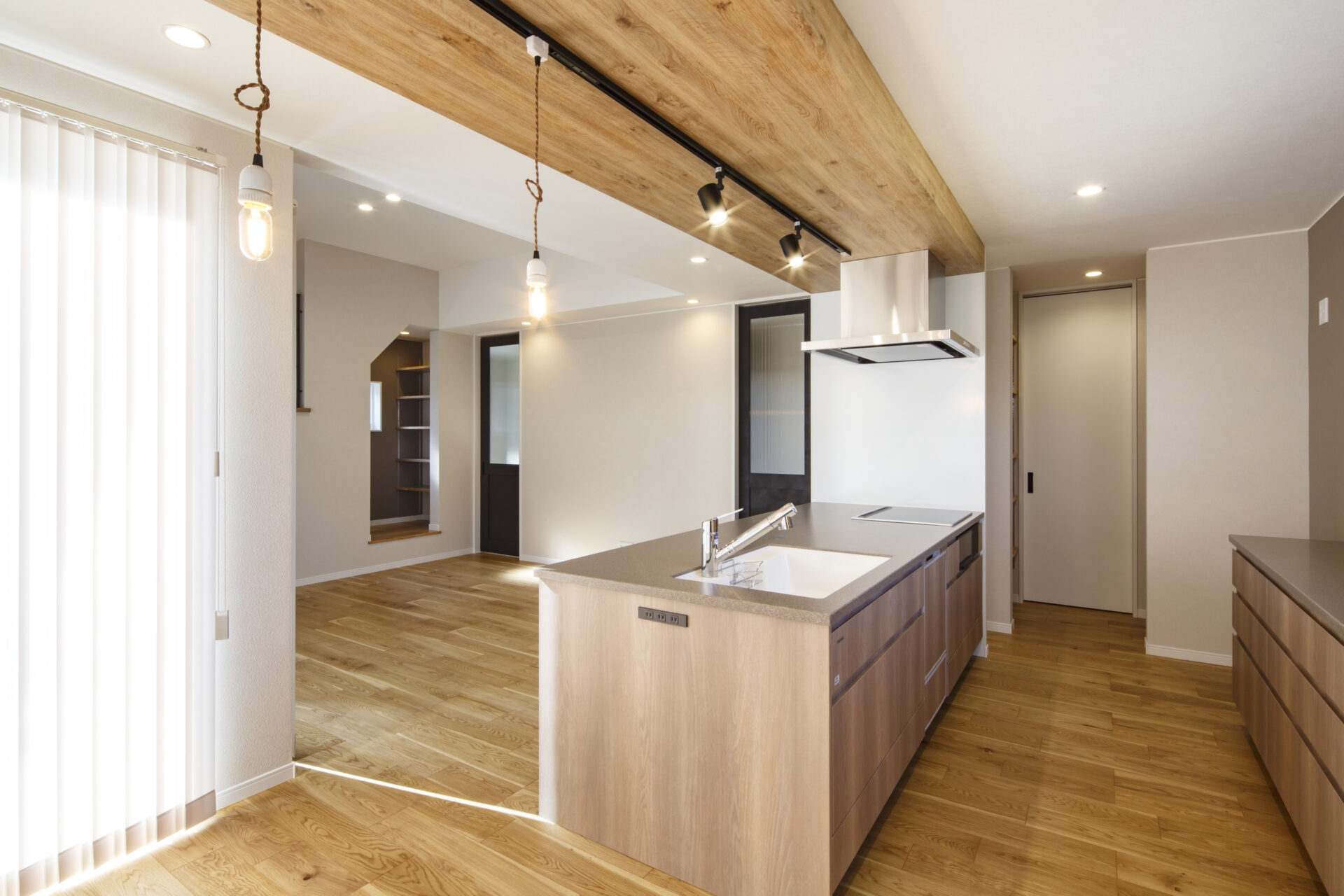 心地よい居場所”ヌック”がある家のKitchen