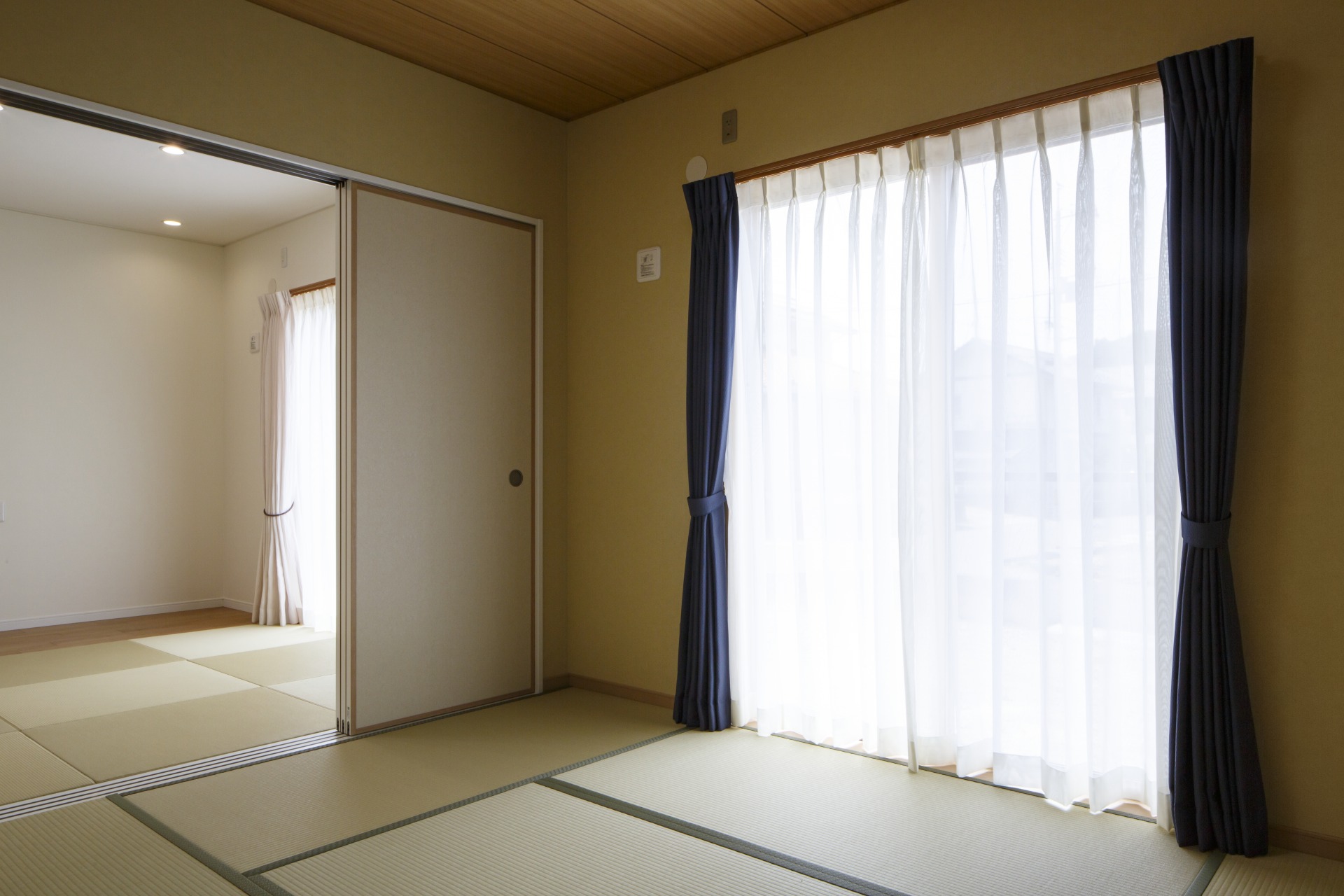 平屋×中庭×ガレージの家のTatami