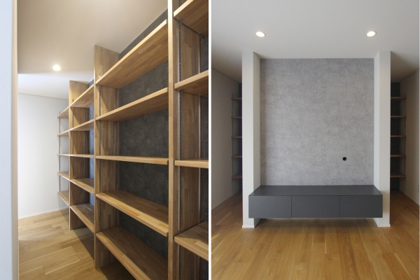 本と暮らす家のBookshelf