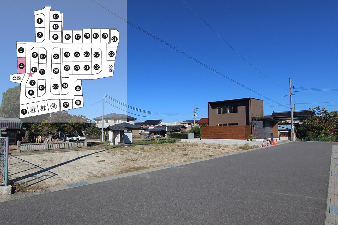 ガーデンシティ石神｜分譲地 写真