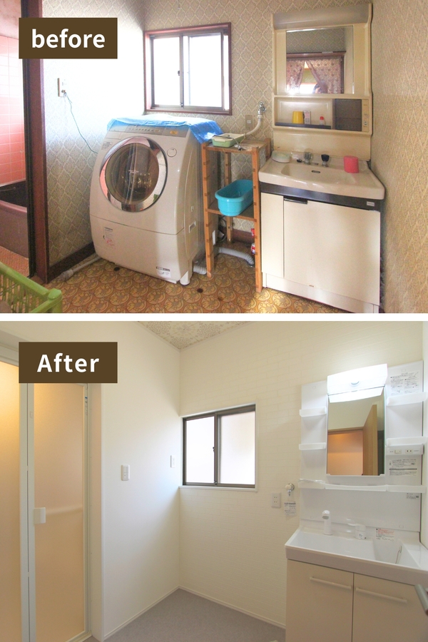 よくある間取りを見直した家のSanitary